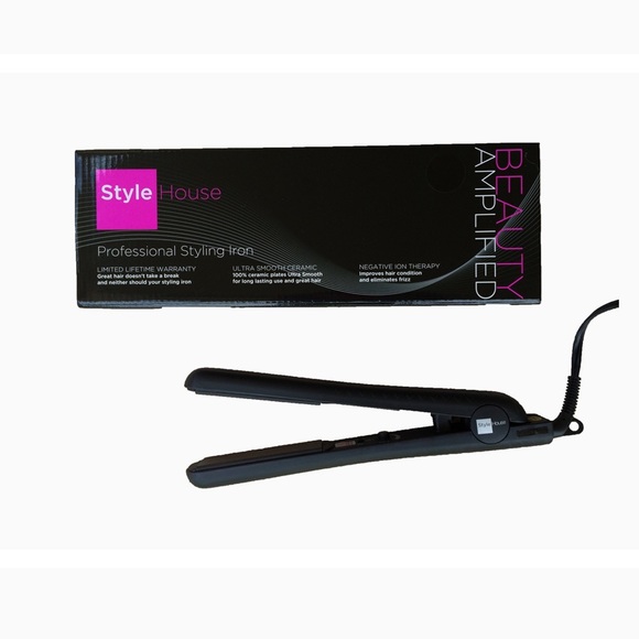 Style House Professional Hair straightener black new in box - Picture 3 of 7